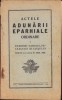 Actele Adunării Eparhiale ordinare a Eparhiei Vadului, Feleacului și Clujului