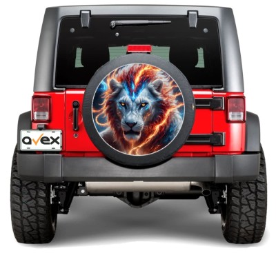 Sticker Auto &amp;quot;Roata de Rezerva&amp;quot; rezistenta la intemperii si raze UV, diametru 55 cm, Cod: AVX-RR05 FAVLine Selection foto