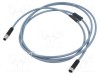 Cablu BINDER 718 pentru senzori 3 pini 2m mufă dreptă 60V DC IP67/IP69K