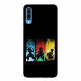 Husa compatibila cu Samsung Galaxy A70 Silicon Gel Tpu Model Demon Slayer Team