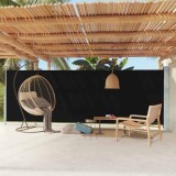 Cumpara ieftin Copertină laterală retractabilă de terasă, negru, 180x600 cm