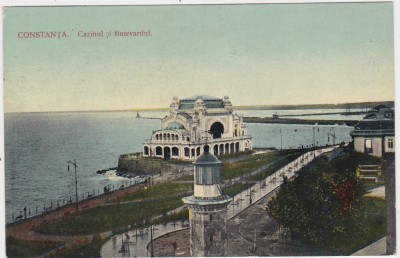 CP Constanta Cazinoul Casinul si Bulevardul ND foto