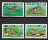 GAMBIA 1982 FAUNA BROASTE