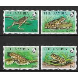 GAMBIA 1982 FAUNA BROASTE