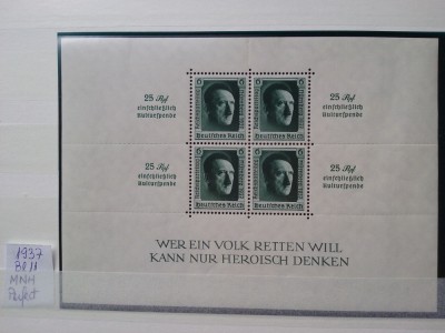 1937-Germania-Block 11-MNH foto