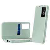 Husa Samsung Galaxy A27 5G Asteroid GSM SmartView Series, Piele Ecologica, Verde, Tip Carte
