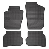 Covorase Cauciuc Skoda Fabia III (3) 2014-, dedicate, set [Numar piese in set] piese, Negru, Protectie Interior, Durabile