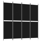 Cumpara ieftin Paravan de camera cu 3 panouri, 200x200 cm, textil