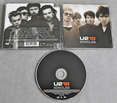 U2 - 18 Singles CD (Alternative Case) foto