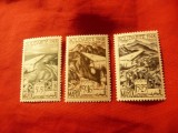 Serie mica Maroc colonie franceza 1948 - Solidaritatea, 3 valori