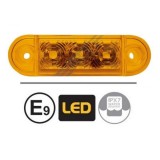 Led Lampi de marcaj Remorca Camion Caravana Galben E9 12v 24v