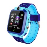 Ceas Smartwatch inteligent pentru copii,functie telefon,GPS,monitorizare,camera - Albastru