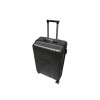 Valiză de cabină TravelLux Pro cu hard top și roți detașabile 35x55x20 cm gri închis