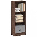 Bibliotecă, stejar maro, 40x24x109 cm, lemn prelucrat