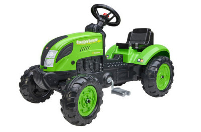 Jucarie pentru copii tractor cu pedale - verde Falk 2057 Country Farmer foto