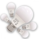 Cumpara ieftin 5 Becuri Led E27 A55 9W=75W 220V 6500K 720Lm