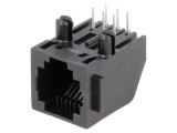 Conector RJ12 6P6C THT pentru PCB