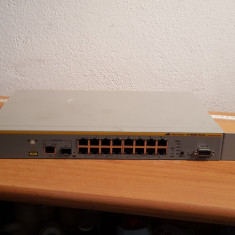 Allied Telesyn 16-Port Switch AT-8000S16 Managed 1 Gb #DEP