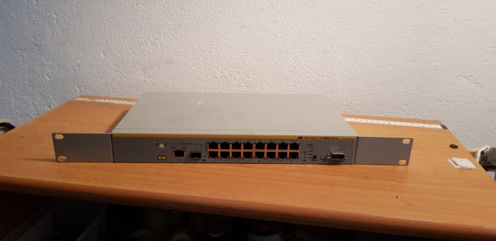 Allied Telesyn 16-Port Switch AT-8000S16 Managed 1 Gb #DEP