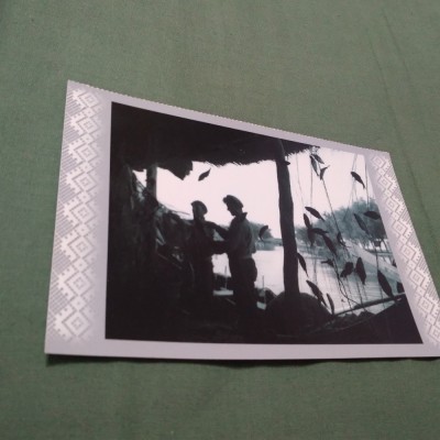 CARTE POSTALA PESCUITUL LA NAVOD IN DELTA DUNARII NECIRCULATA foto