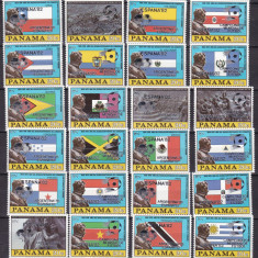 Panama 1980 sport fotbal MI 1428-1517 ( 90 timbre ) MNH