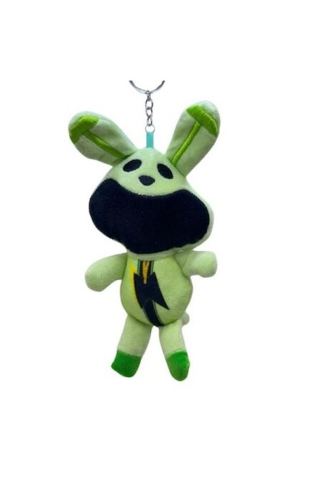 Figurină breloc Smiling Critters, Hoppy Hopscotch, verde, 20cm