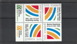 Romania , Radio TB bloc de 4 , Nr lista 1820.