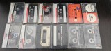 Casete audio vintage din anii '70 și '80 AGFA ,SONY,TDK . LOT 12 BUCATI , NU CUNOSC CE ESTE INREGISTRAT PE ELE !