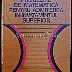 Probleme De Matematica Pentru Admiterea In Invatamantul Superior