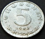 Cumpara ieftin Moneda 5 GROSCHEN - AUSTRIA, anul 1982 *cod 2022 - UNC, Europa, Zinc
