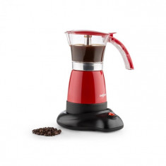 OneConcept Funpresso, fierbator de cafea electric 6 cani 300ml rosu foto