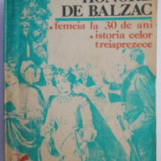 Femeia la 30 de ani. Istoria celor treisprezece – Honore de Balzac