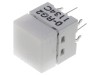 Comutator Tastatură Albă LED 24VDC