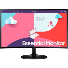 Monitor LED Samsung Essential S36C LS24C364EAUXEN Curbat 24 inch FHD VA 4 ms 75 Hz FreeSync