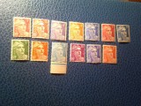 Serie mica Franta 1947 , Marianna ,13 valori, Nestampilat