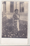 Bnk foto - Portret de femeie - Foto G I Hansa Ramnicu Sarat, Alb-Negru, Romania 1900 - 1950, Portrete
