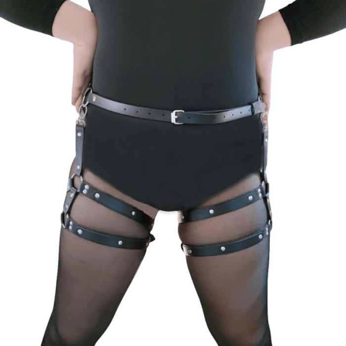 Eross portjartier Legs Harness S/M Black