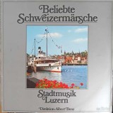 Disc vinil, LP. Beliebte Schweizerm&auml;rsche-Stadtmusik Luzern, Albert Benz-243195