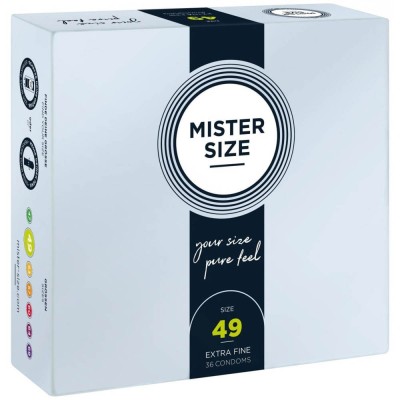 Pachet 36 Prezervative Mister Size (49 mm) foto