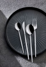 Set tacamuri 24 bucati Mokka24 Crom 21.8x1.8 cm
