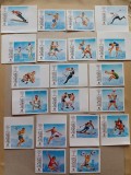 SHARJAH, SPORT MUNICH - SERIE COMPLETĂ MNH IMPERF.