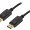Cablu DisplayPort 1.2 5m Negru Cupru