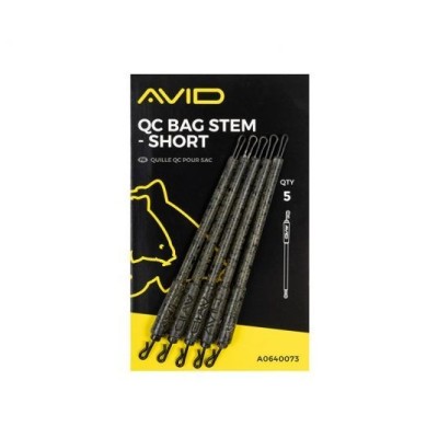 Tija plumb Avid Carp QC Bag Stems - Scurt foto