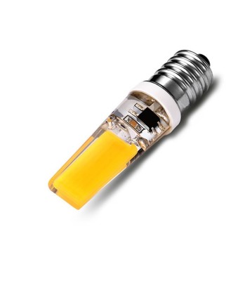 Bec LED E14 9W COB Reglabil Alb Cald foto