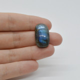 Cabochon labradorit albastru 24x14x7mm c522, Stonemania Bijou