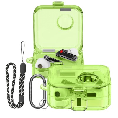 Husa Casti Kwmobile pentru Nothing Ear (2), Verde deschis, Plastic, KWM000024WZ002C foto
