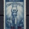 Romania 1952, LP.298 - Constituţia R.P.R. (supratipar), MH