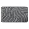Covor Baie Gri Antialunecare 60x100 cm Supreme Waves Moale Polipropilena Lavabil Masina