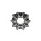 39. Pinion conic central diferential fata CF Moto CForce 450 / 520 / 550 / 625 / 850 / 1000 (dupa 2016)