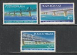 Romania 1972 - #795 Poduri 3v MNH